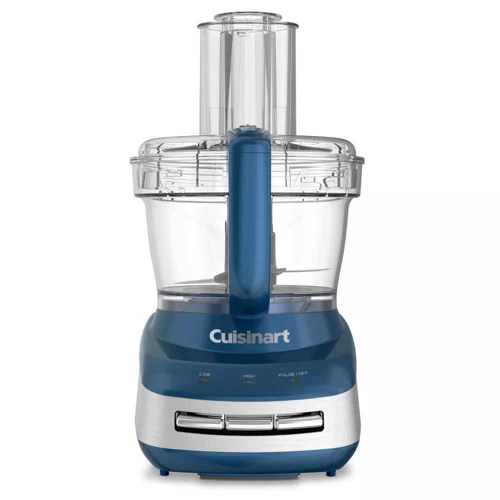 FP-110MB Core Custom 10-Cup Blue Food Processor with All-in-One Storage