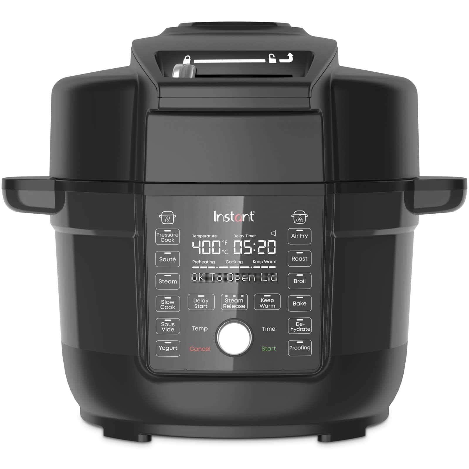 Pot Duo Crisp Ultimate Lid   13-in-1 Air Fryer and Pressure Cooker Combo, 6.5 Quart, App with 800+ Recipes