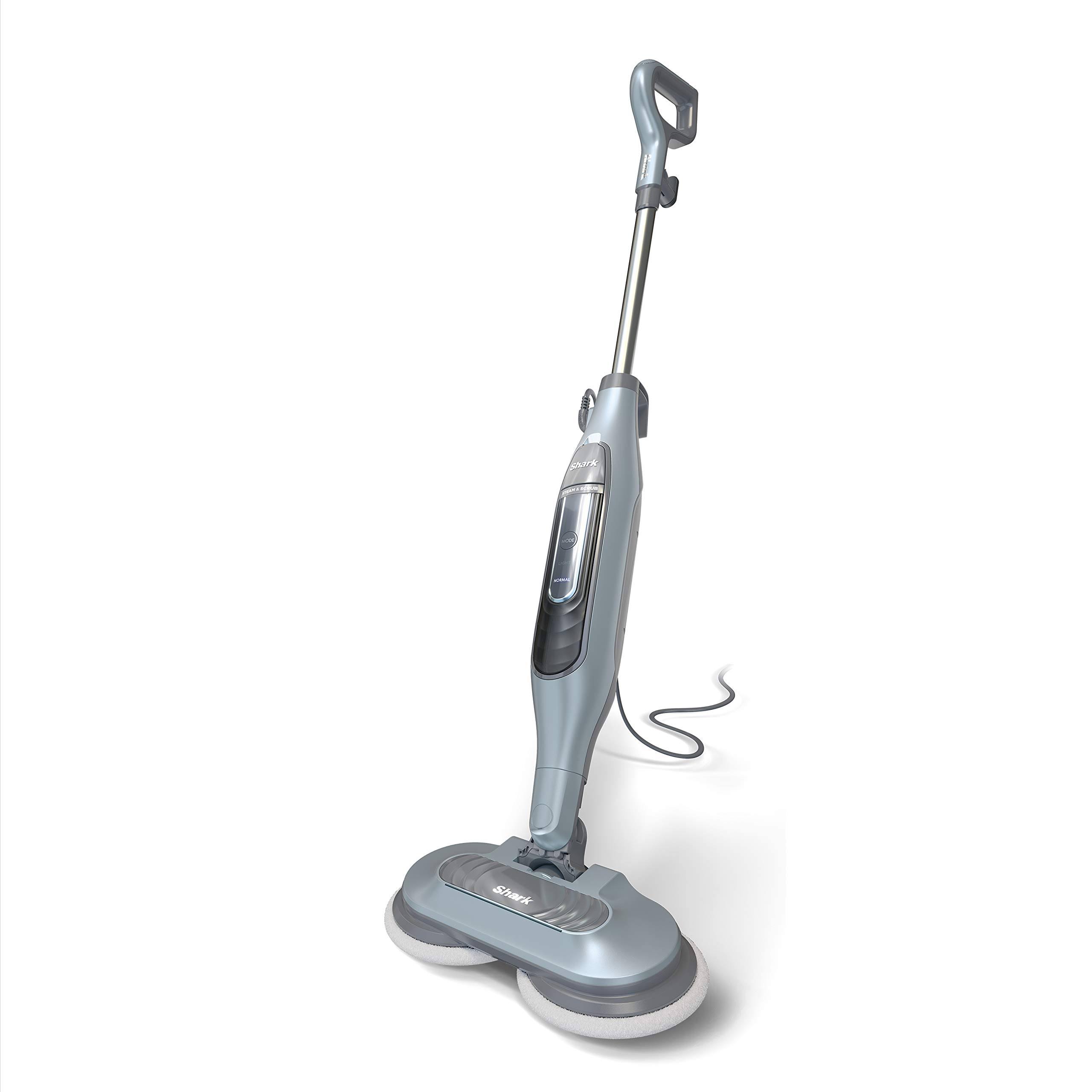 S7000AMZ Steam Mop, Steam   Scrub All-in-One Scrubbing and Sanitizing, Pure Water Blue