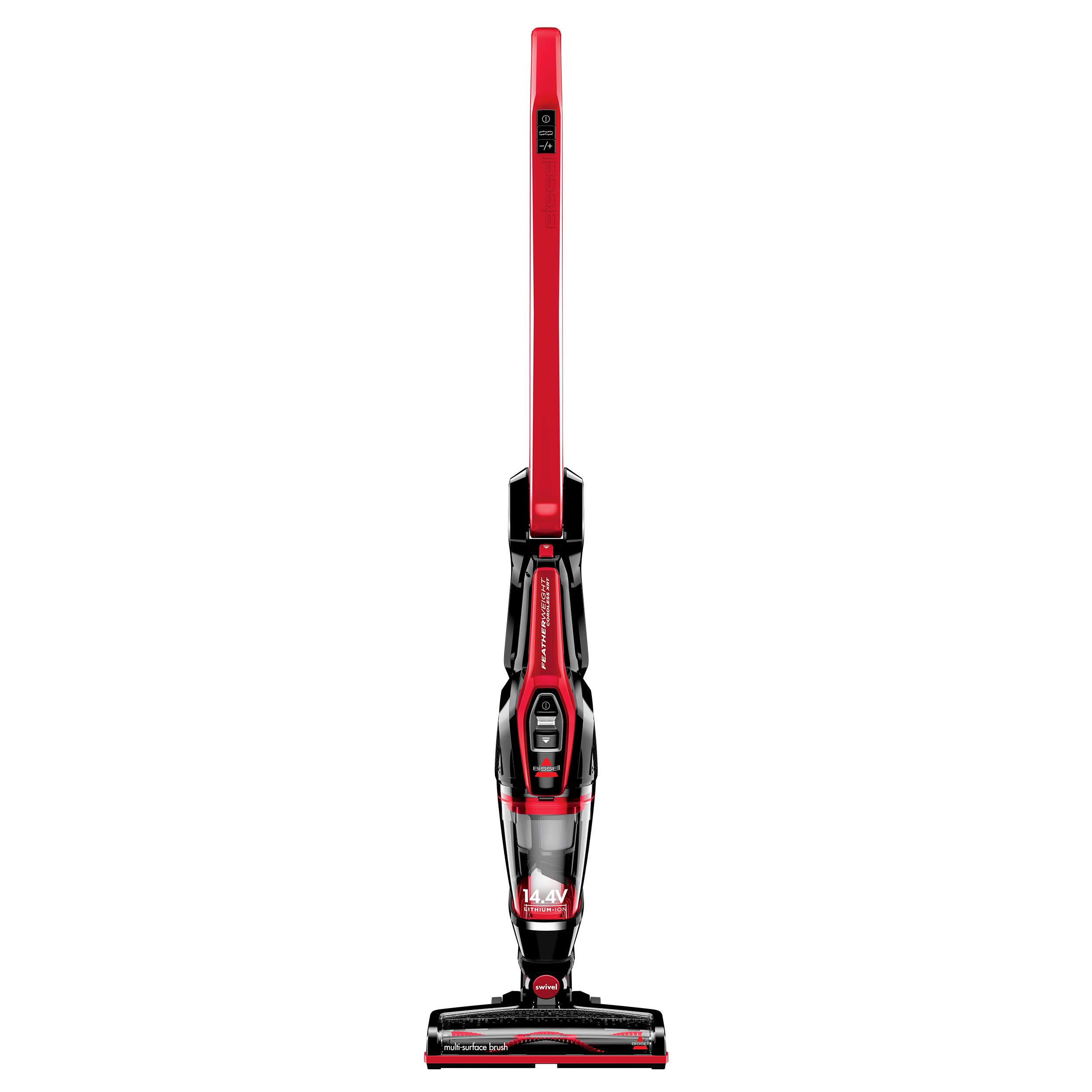 3079 Featherweight Cordless XRT 14.4V Stick Vacuum, Black, Red