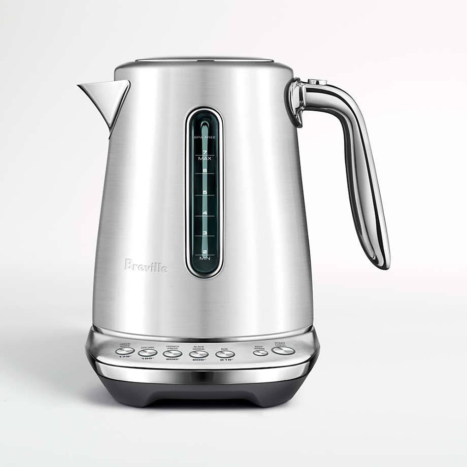 Brushed Stainless Steel Luxe Smart Kettle