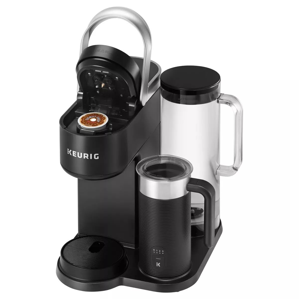 K-Café SMART Single-Serve Coffee Maker with WiFi Compatibility, 6 Brew Sizes   Black