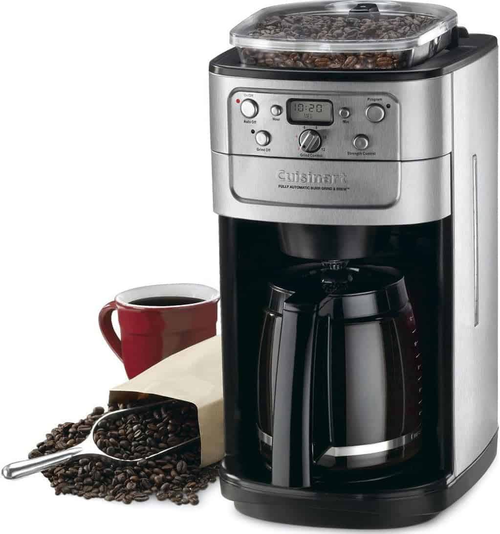 Grind   Brew 12 Cup Coffeemaker, Chrome