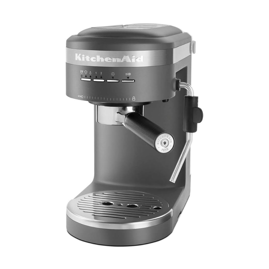 KES6403DG Semi-Automatic Espresso Machine, Matte Charcoal Grey, 1.4 Liters