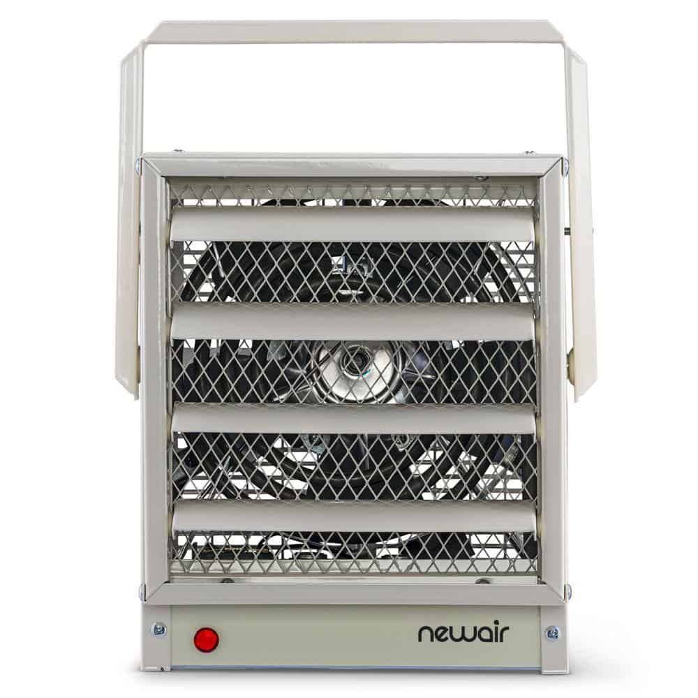 NewAir G73 17,060 BTU 5000-Watt 240V Ceiling Mount Hardwired Electric Shop Garage Heater