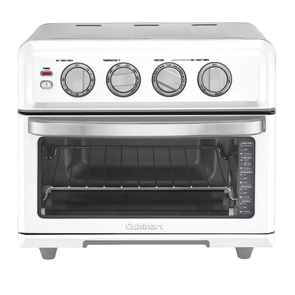 Air Fryer Toaster Oven with Grill   White   TOA-70W
