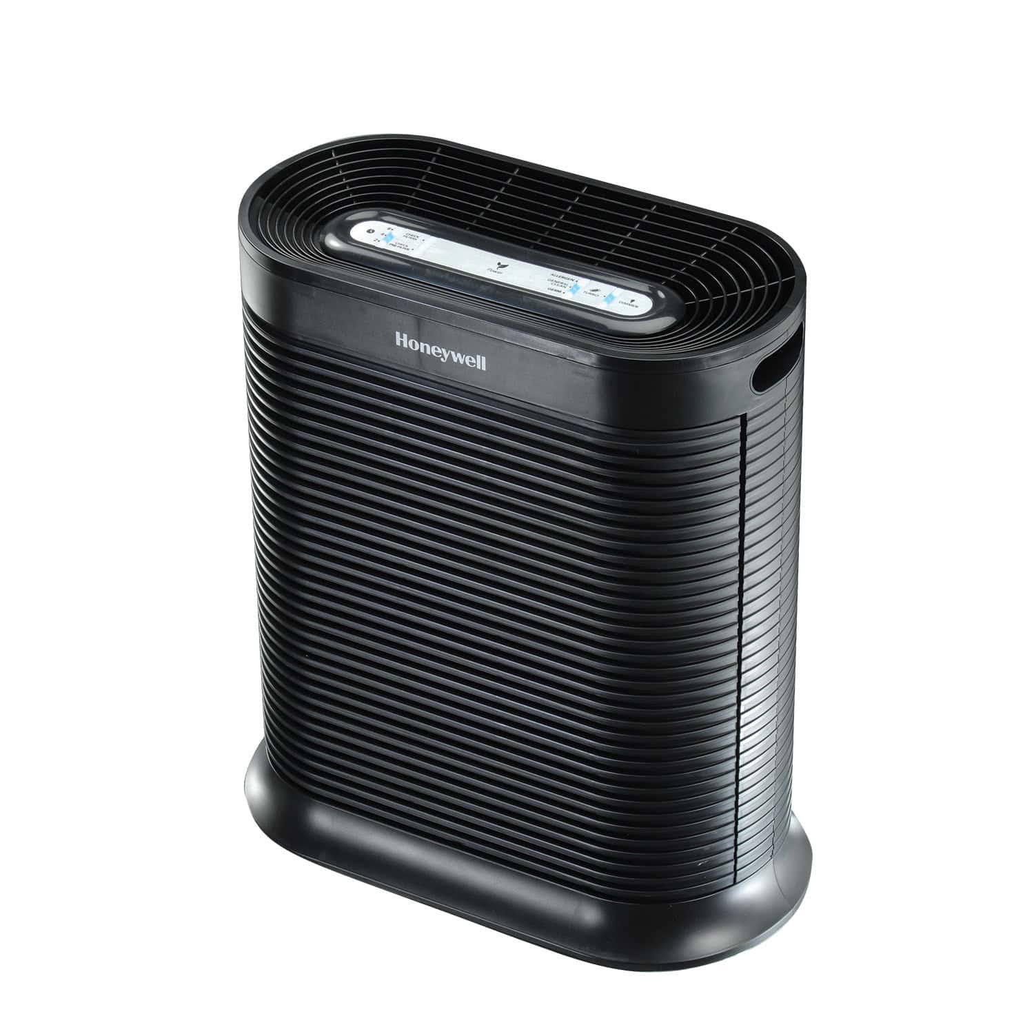 Honeywell 4-Speed Black True HEPA Air Purifier ENERGY STAR (Covers: 465-sq ft)