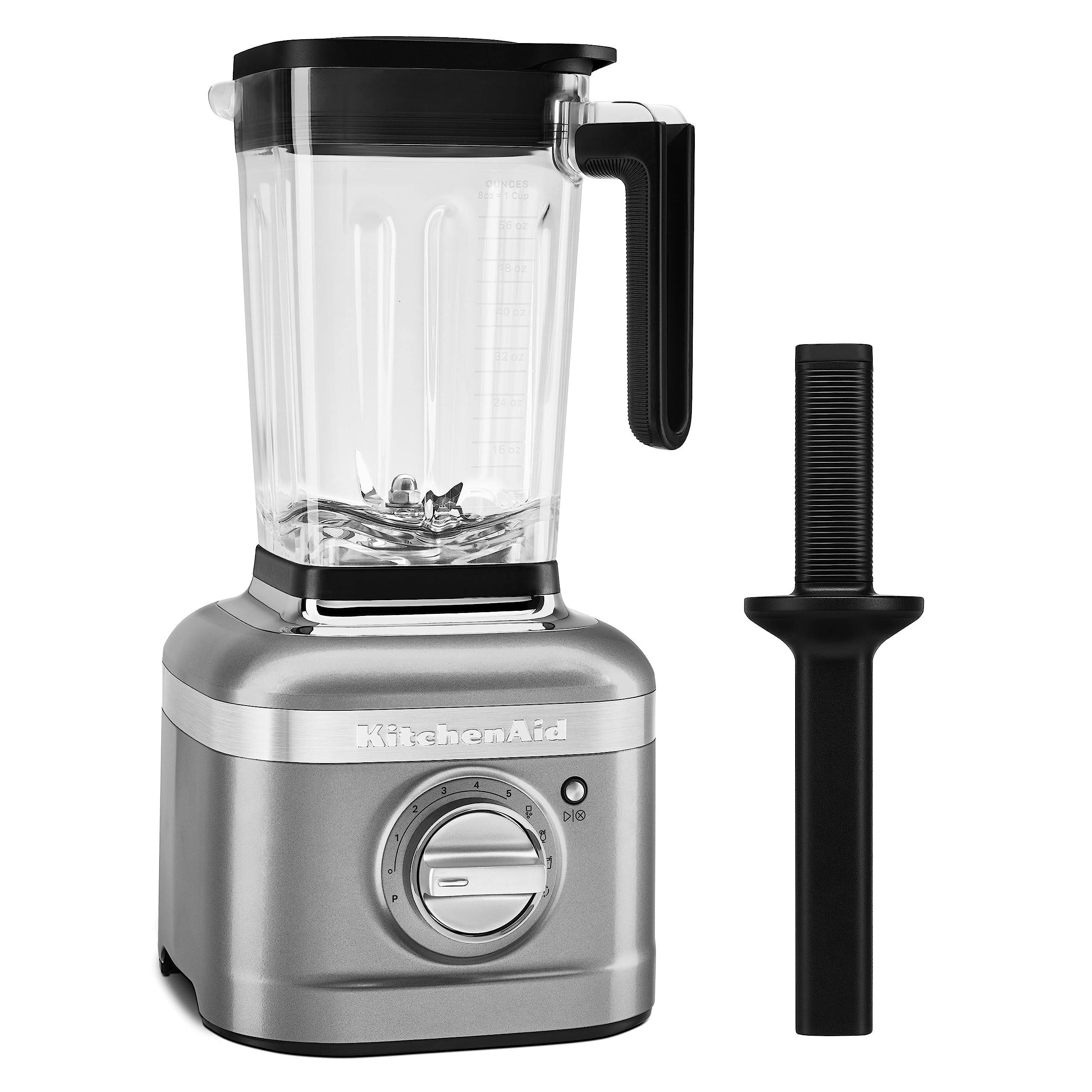 K400 Variable Speed Blender with Tamper   KSB4028   Contour Silver, 56 ounces