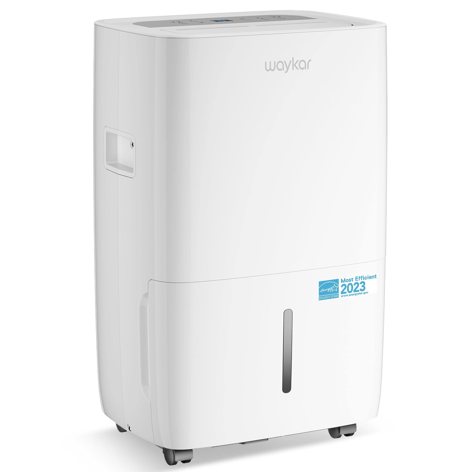 Waykar 120 Pints Energy Star Dehumidifier for Spaces up to 6,000 Sq. Ft at Home (JD025CE-120)