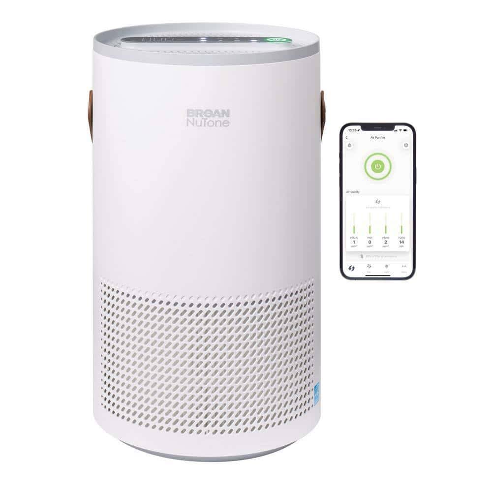 Broan-NuTone BNAP-100 Air Purifier with Advanced Particulate Sensing, TRUE HEPA