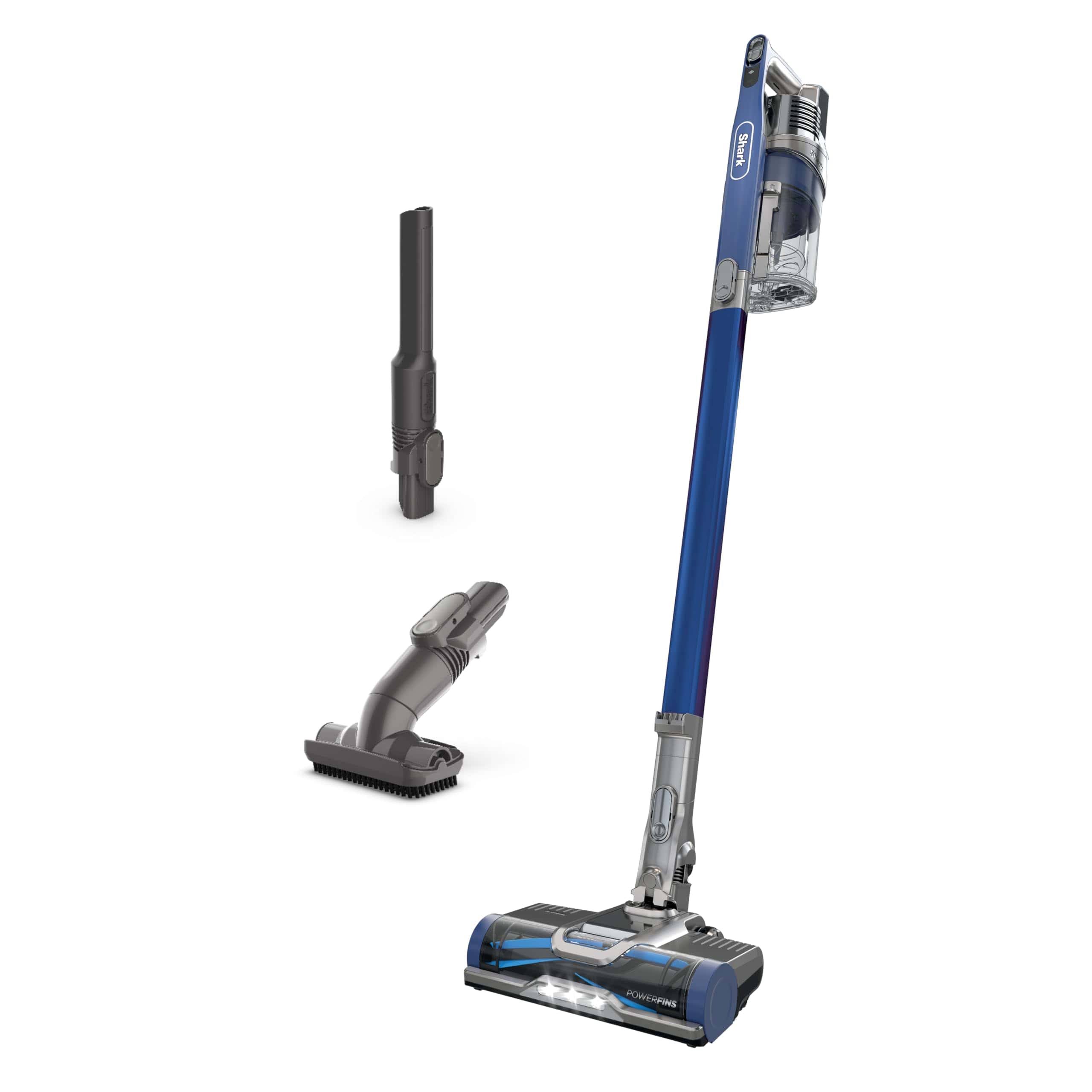 IZ363HT Anti-Allergen Pet Power Cordless Stick Vacuum Self-Cleaning Brushroll, PowerFins, 50min Runtime, Blue