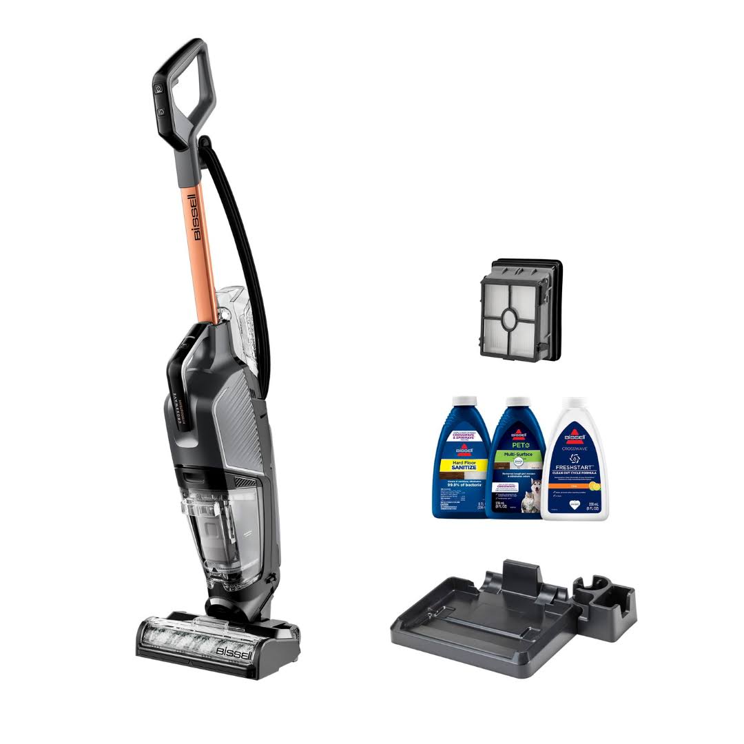 35151 CrossWave HydroSteam Wet Dry Vac, Multi-Purpose Vacuum, Multicolor, Upright