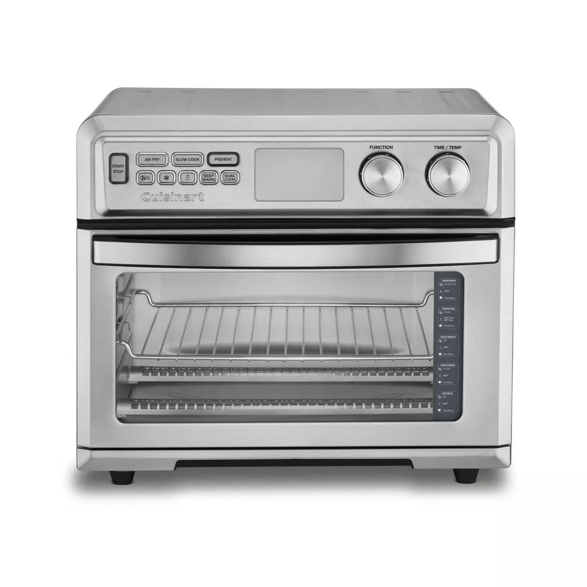 Digital Air Fryer Toaster Oven   Stainless Steel   TOA-95