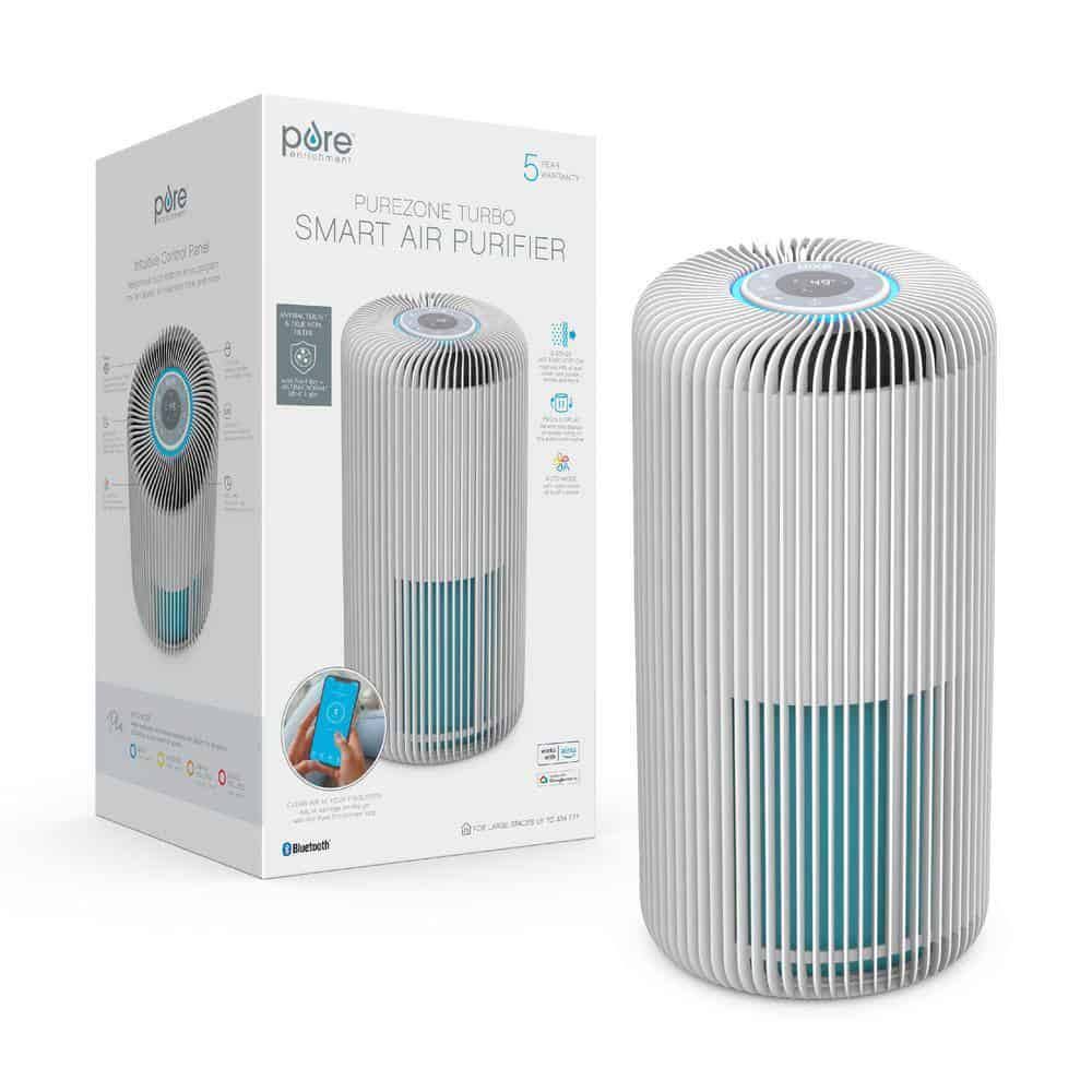 Pure Enrichment PEAIRCYL-RT PureZone Cylinder Air Purifier   White
