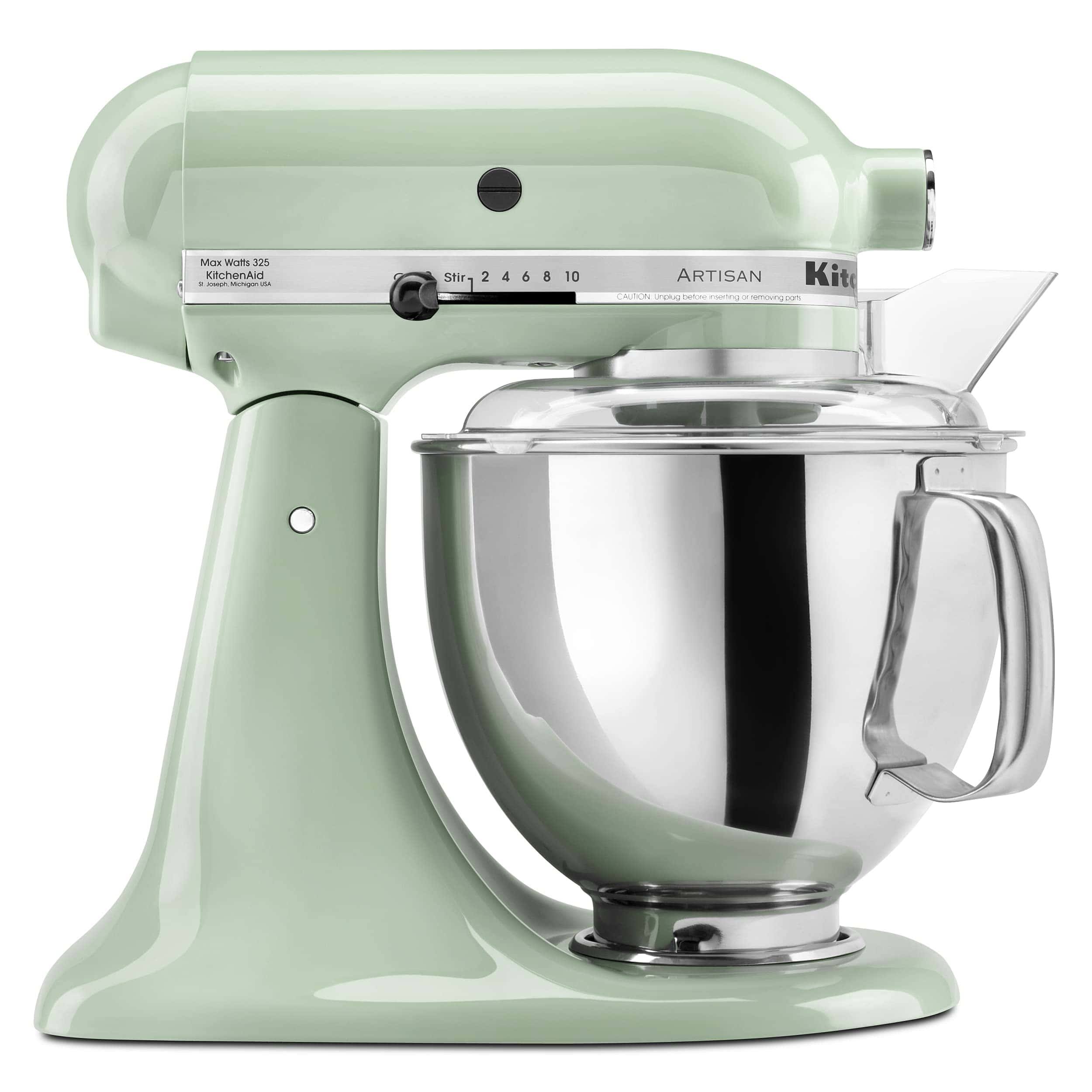 Artisan Series 5 Quart Tilt Head Stand Mixer with Pouring Shield KSM150PS, Pistachio
