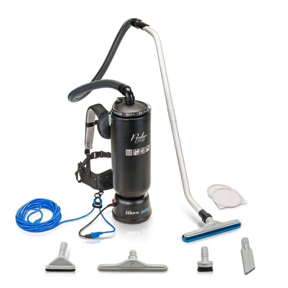 19pl10qt 10 Qt. Commercial Backpack Vacuum Cleaner with 2-Year Warranty