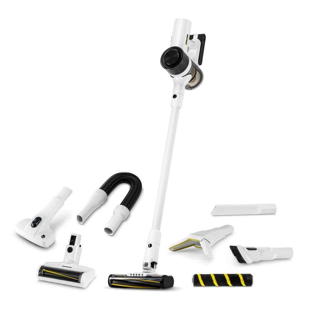 Karcher 1.012-912.0 VCN 5 Bagless, Cordless Vacuum Cleaner   Lightweight Stick Vacuum + Handheld Vacuum, 3-Speed Power Control, HEPA Filter