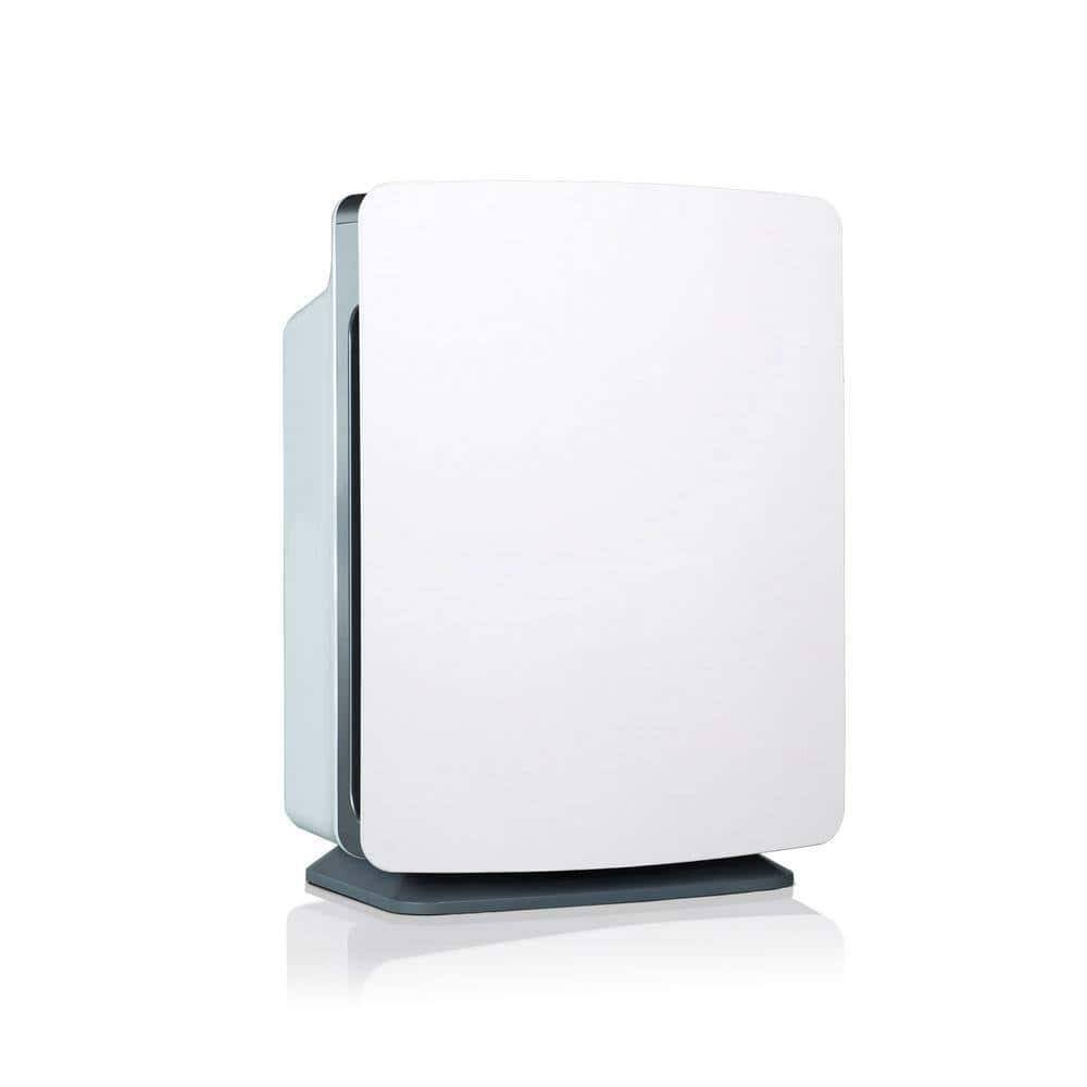 Alen Fit50-Silver Breathe Smart FIT50 True HEPA Console Air Purifier with Fresh, Filter for Allergens, Mold, and Odors   900 Sq. Ft. White