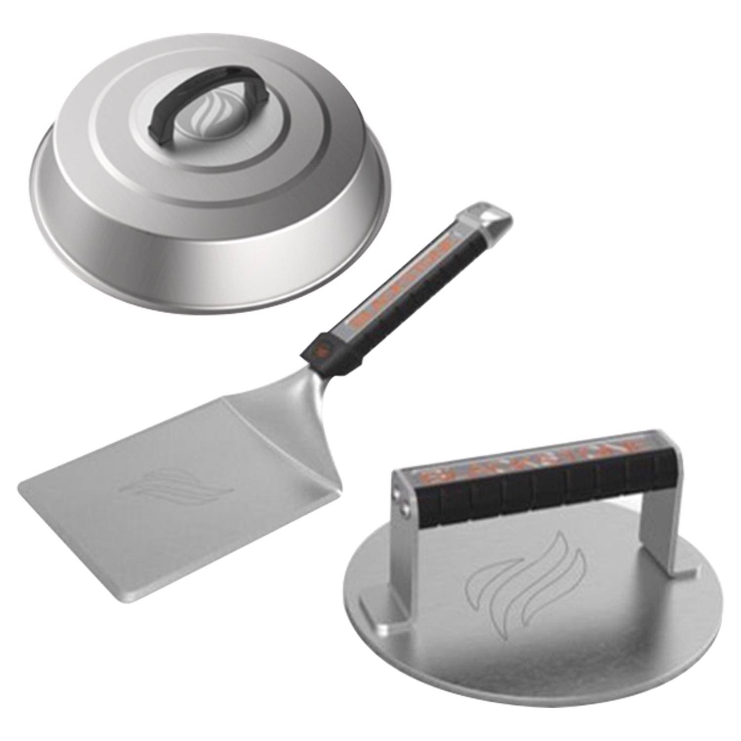 Stainless Steel Grill Burger Kit 3 pc