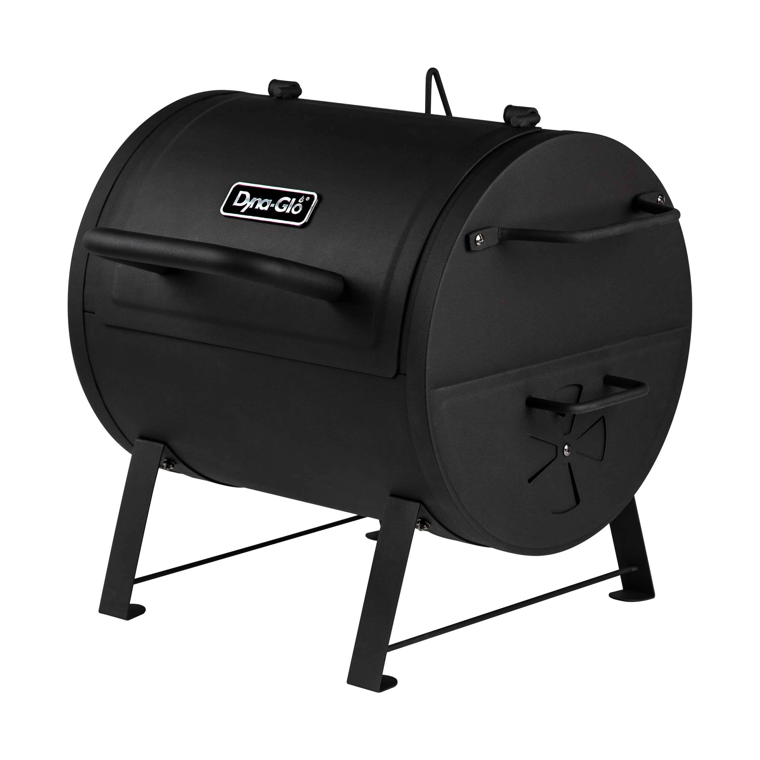 250-Sq in Black Portable Charcoal Grill