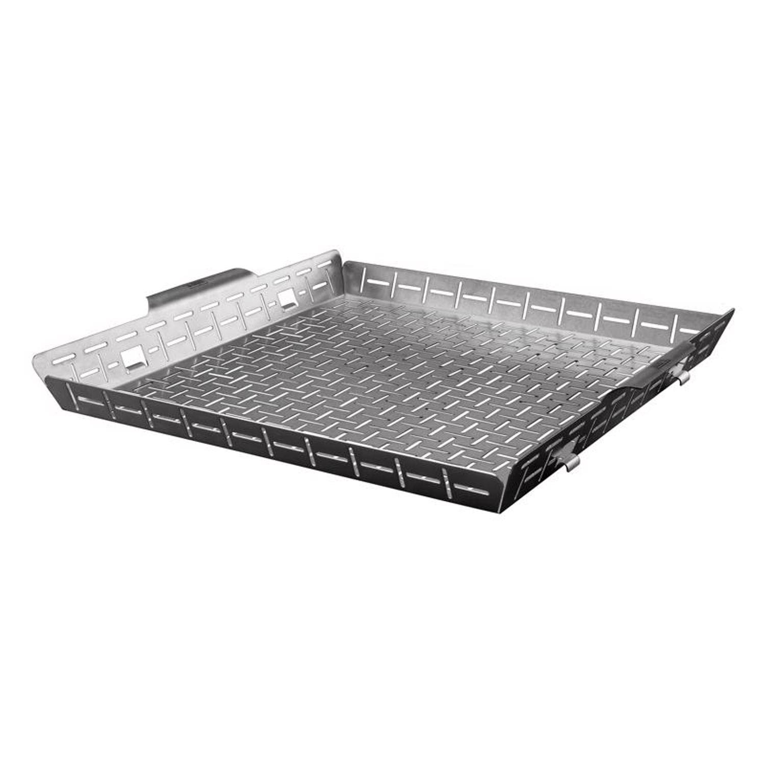 Crafted Stainless Steel Roasting Basket 19 in. W 1 pk