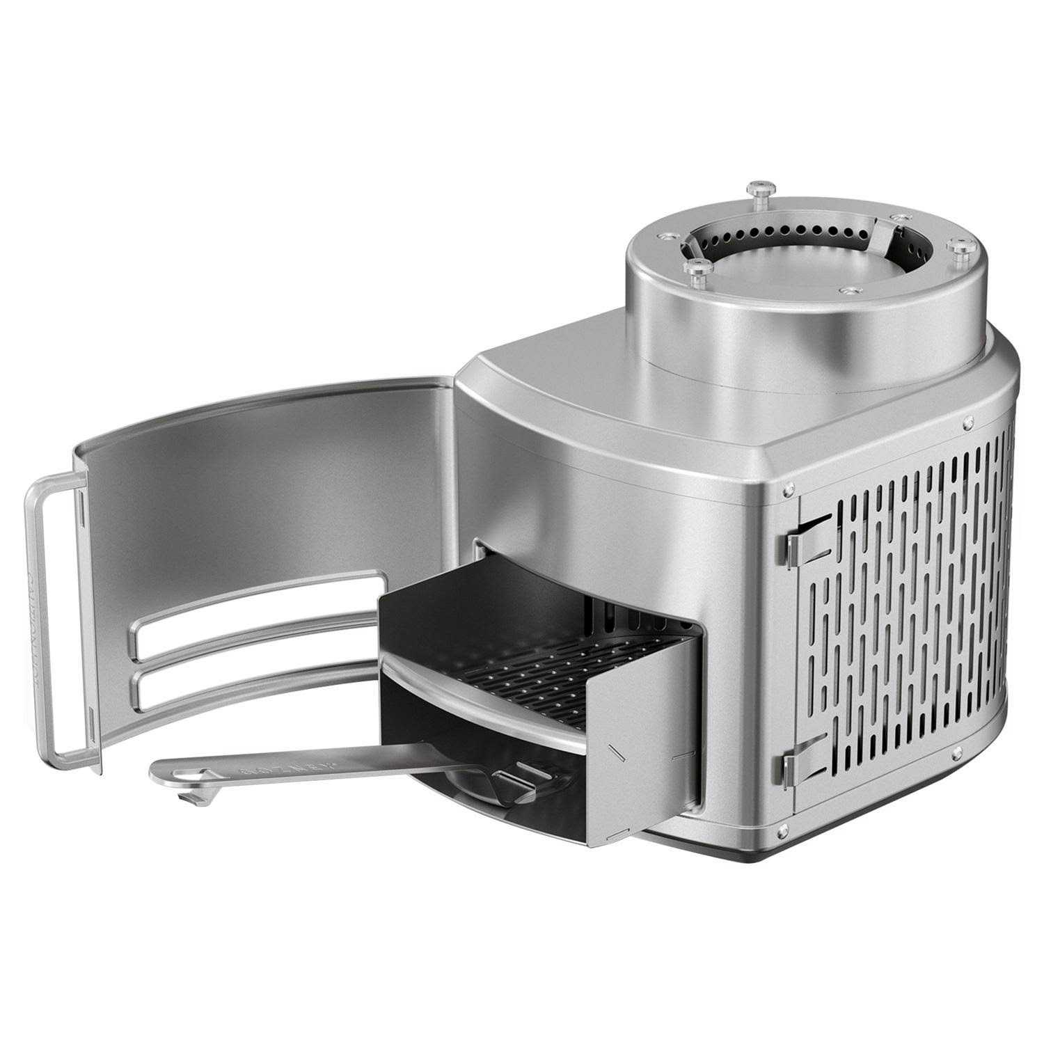 Gozney Roccbox Stainless Steel Wood Burner 8.8 in. L X 7.8 in. W 1 pc