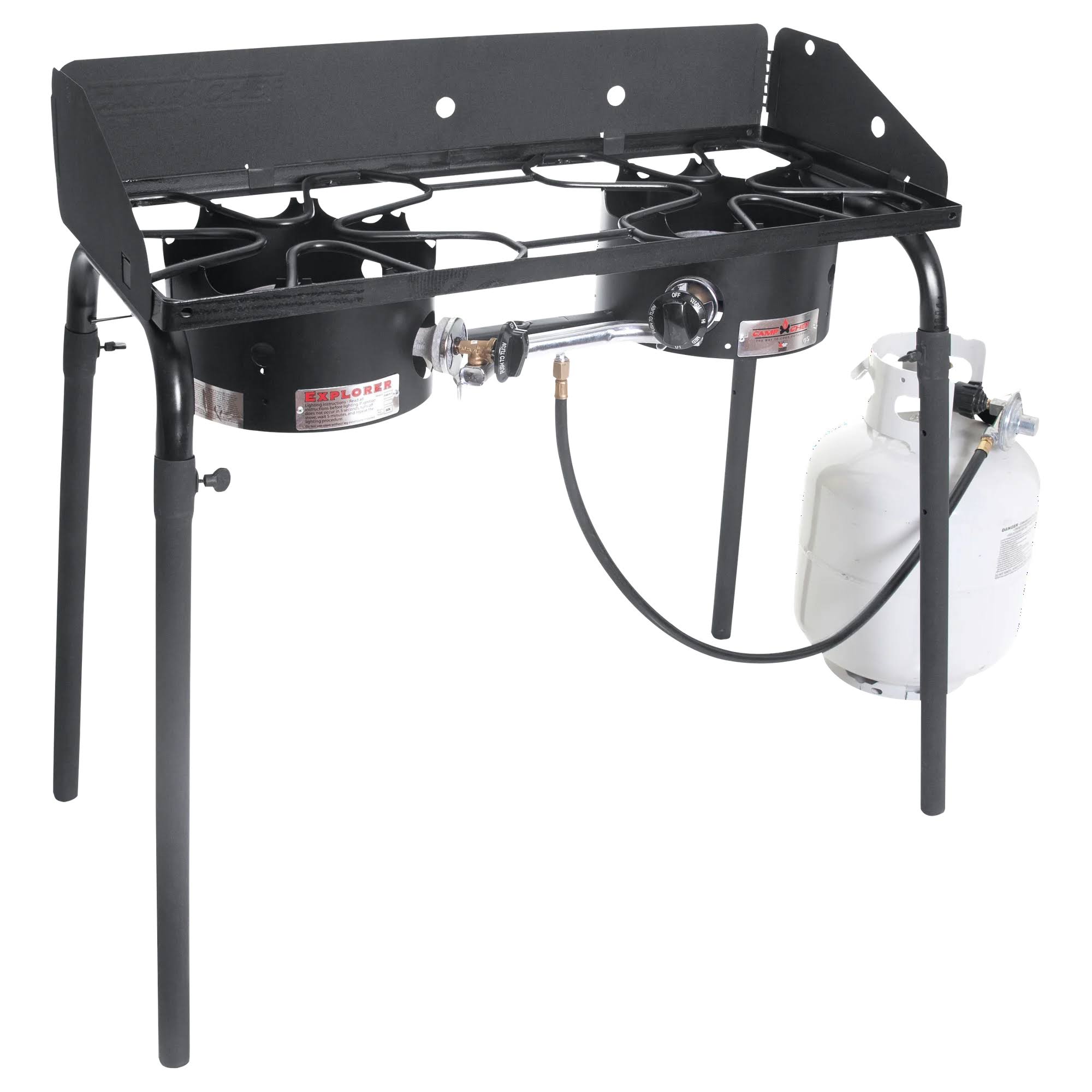 Camp Chef EX60LW Explorer 30,000 BTU 2-Burner Propane Stove
