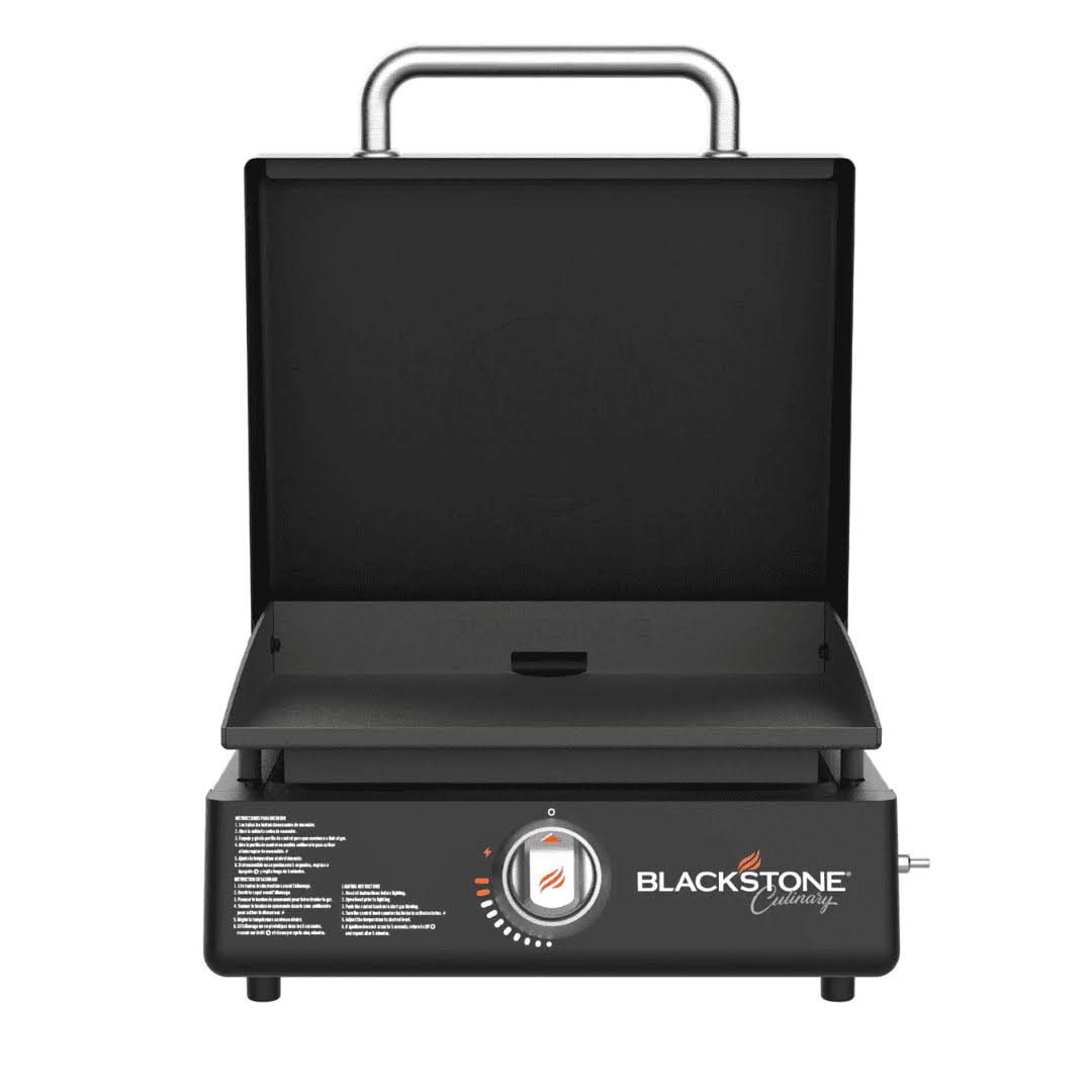 17  Culinary Griddle Tabletop 1-Burner Liquid Propane Flat Top Grill