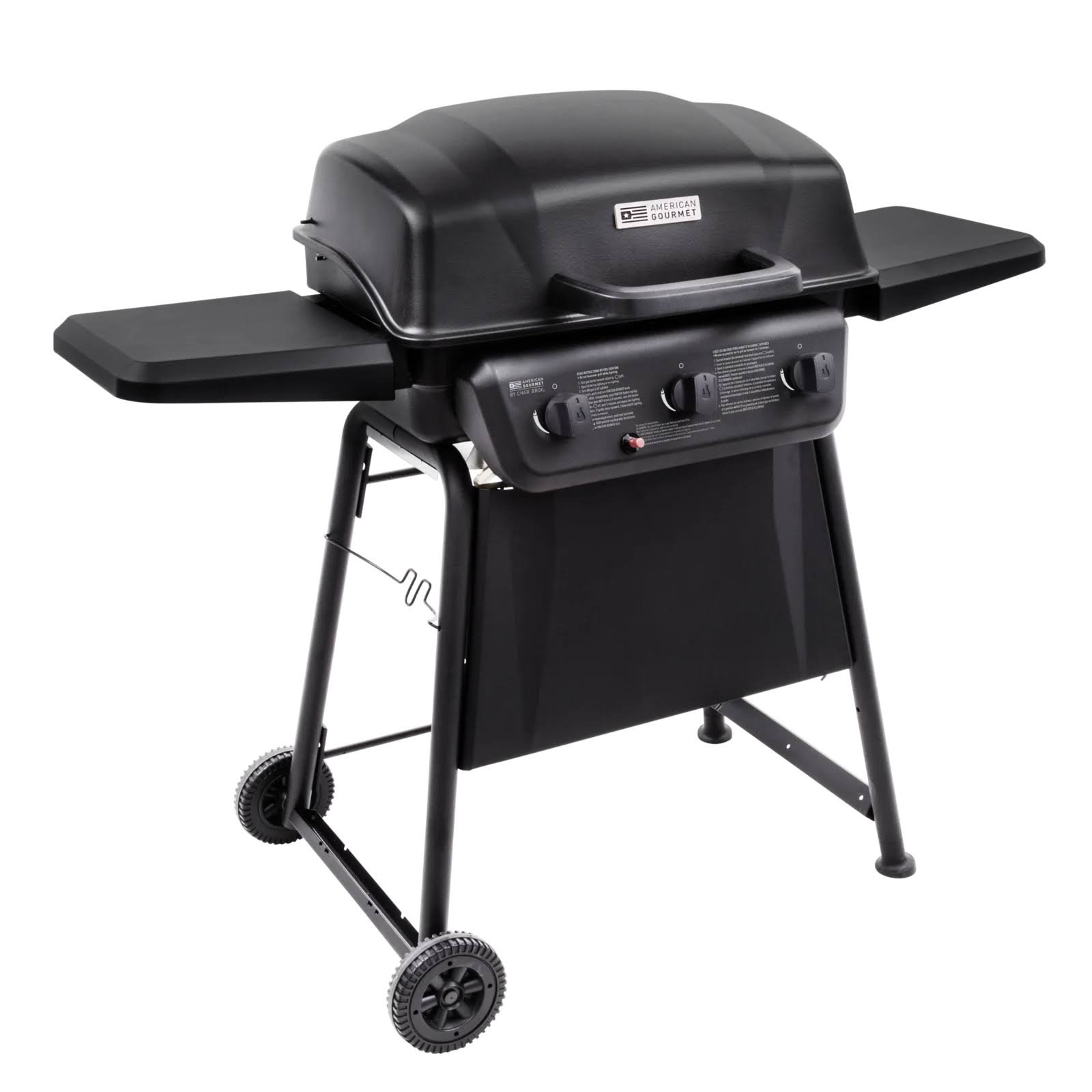 Charbroil American Gourmet 360 Classic Series 3-Burner Compact Propane Gas Grill