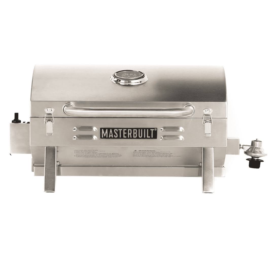 Masterbuilt MB20030819 Portable Propane Grill, Stainless Steel