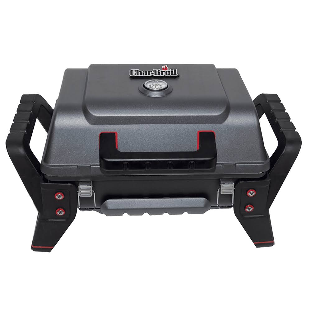 Broil Grill2Go 200-Sq in Grey and Black Portable Gas Grill