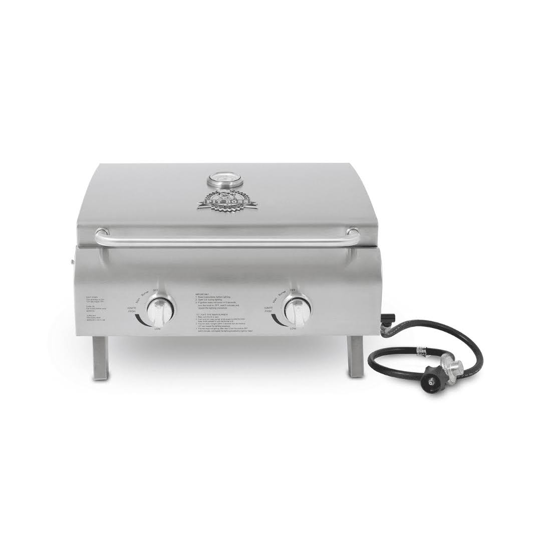 Pit Boss Grills 75275 Stainless Steel Two-Burner Portable Grill