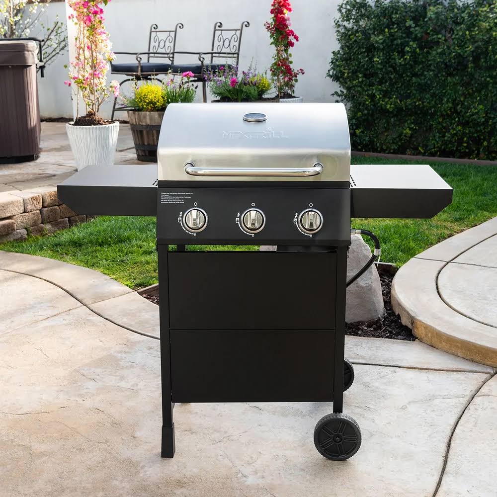 Nexgrill 3   Burner Liquid Propane Gas Grill