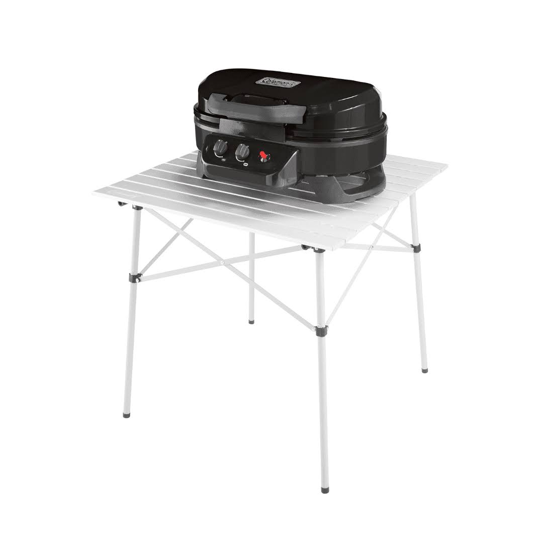 Coleman RoadTrip 225 Portable Tabletop Propane Grill, Gas Grill with 2 Adjustable Burners