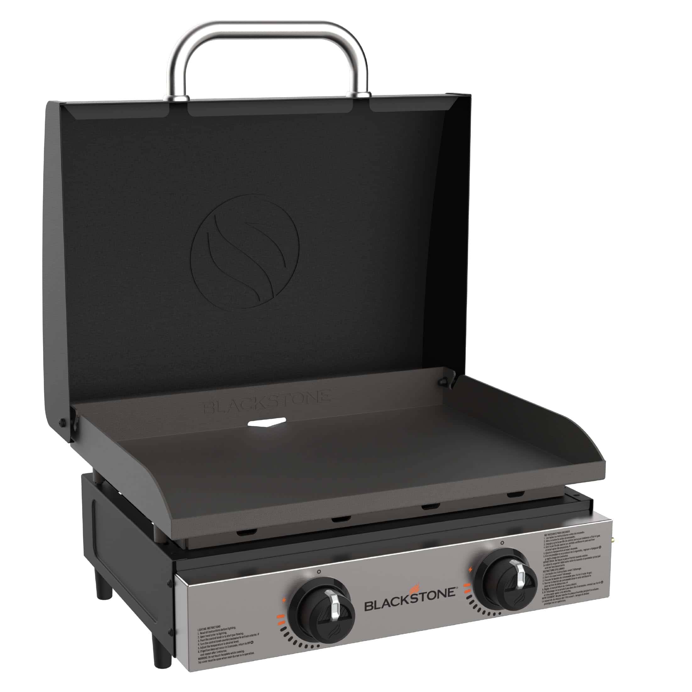 22  Tabletop Griddle with Hood   Stainless Steel Front