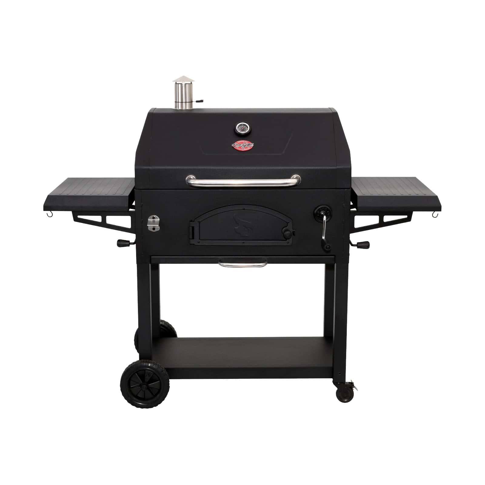 Griller Legacy 33-in W Black Cart Charcoal Grill