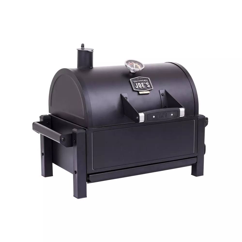 Oklahoma Joe s 17 in. Rambler Charcoal Grill Black