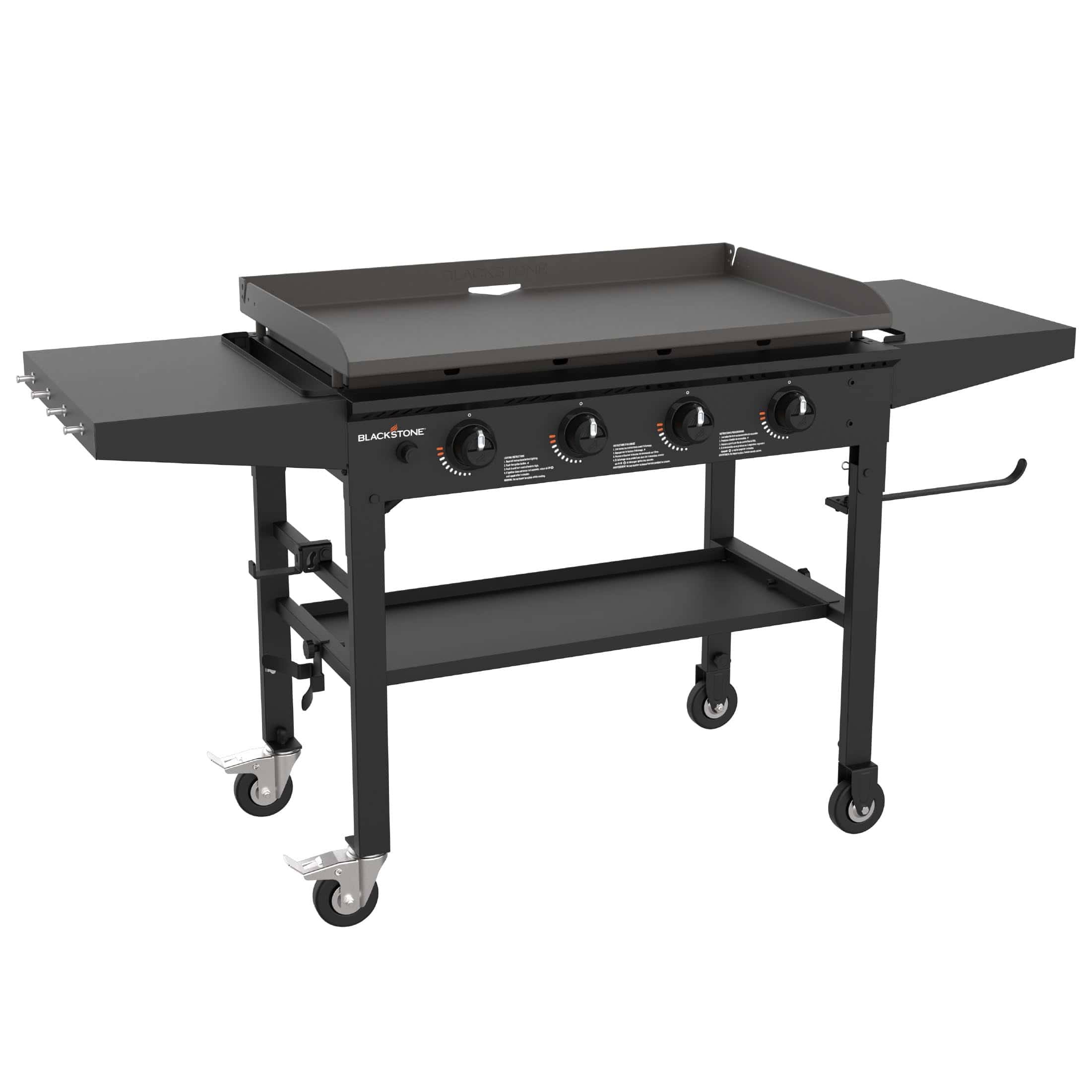 36” Griddle Cooking Station | 4 Burner Flat Top Grill | Propane Fueled