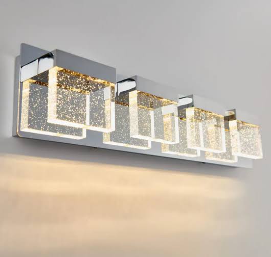 Artika Bubble Cube 4-LED Vanity Light, Chrome