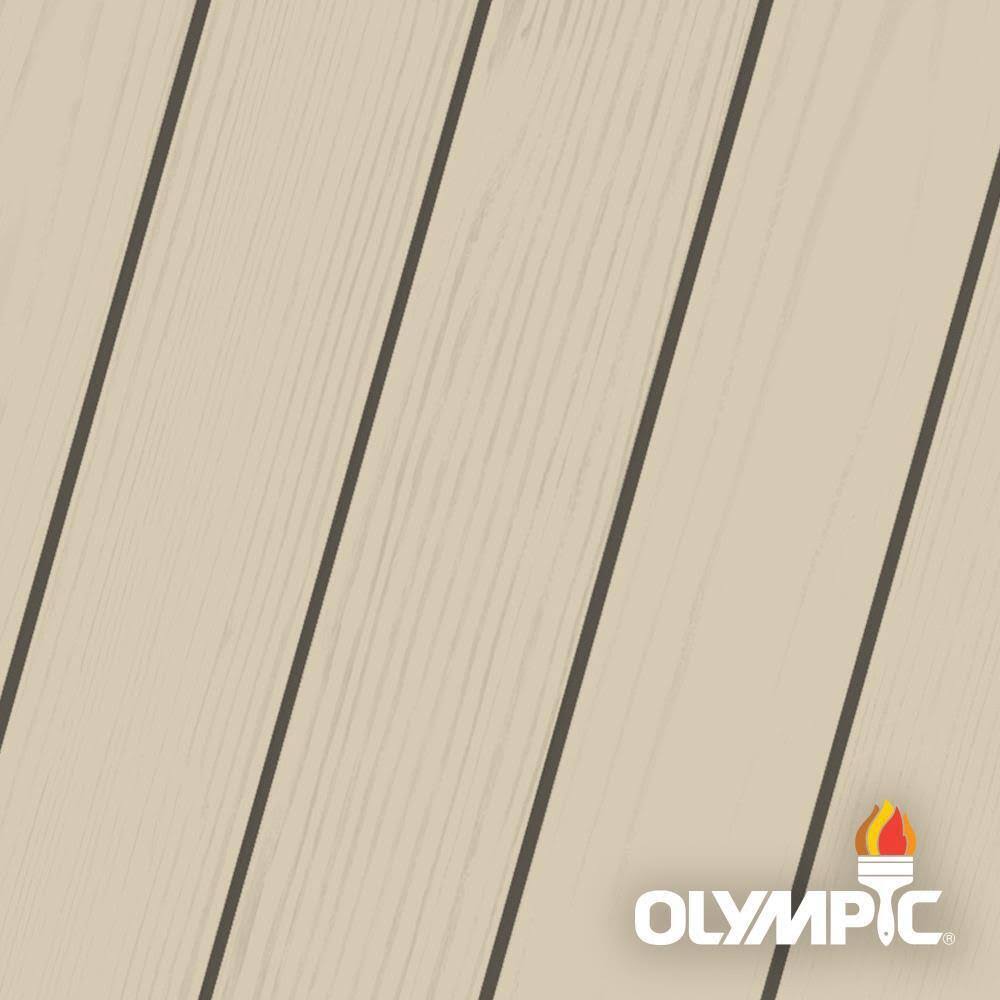 Olympic OLY211-05 Maximum 5 gal. Autumn Sand Solid Color Exterior Stain and Sealant in One
