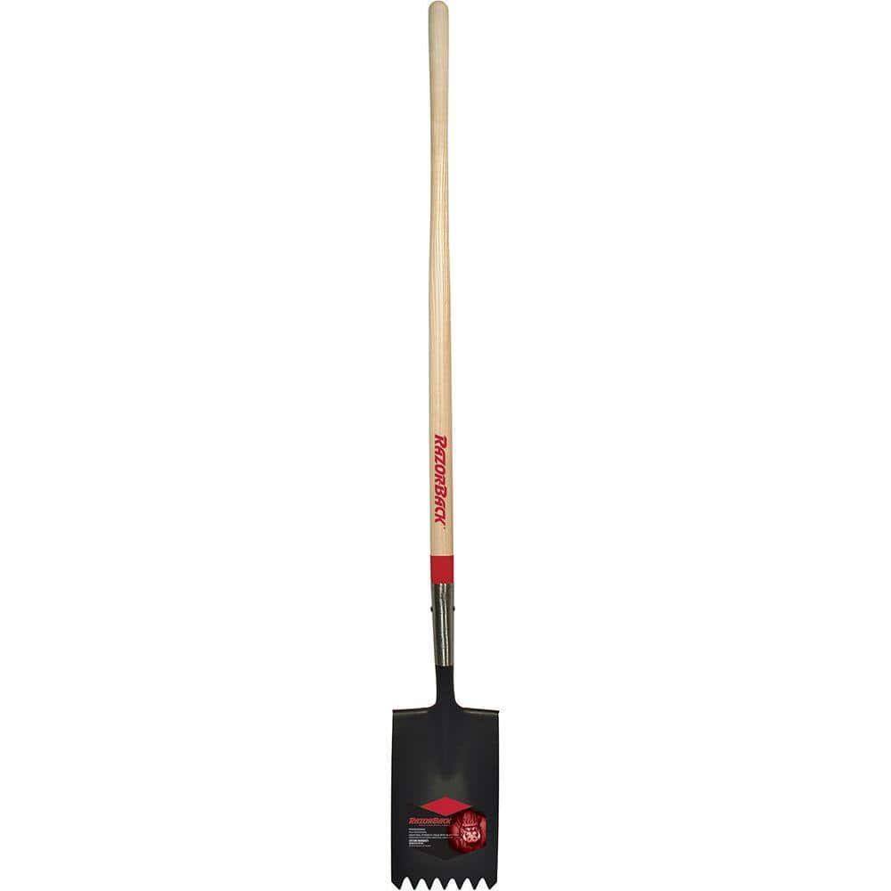 Razor-Back 46141 48 in. Wood Handle Roof Shovel