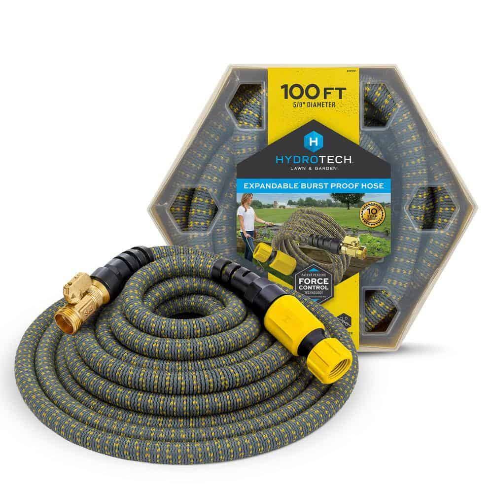 Hydrotech 8991 5/8 in. Dia x 100 ft. Burst Proof Expandable Garden Water Hose