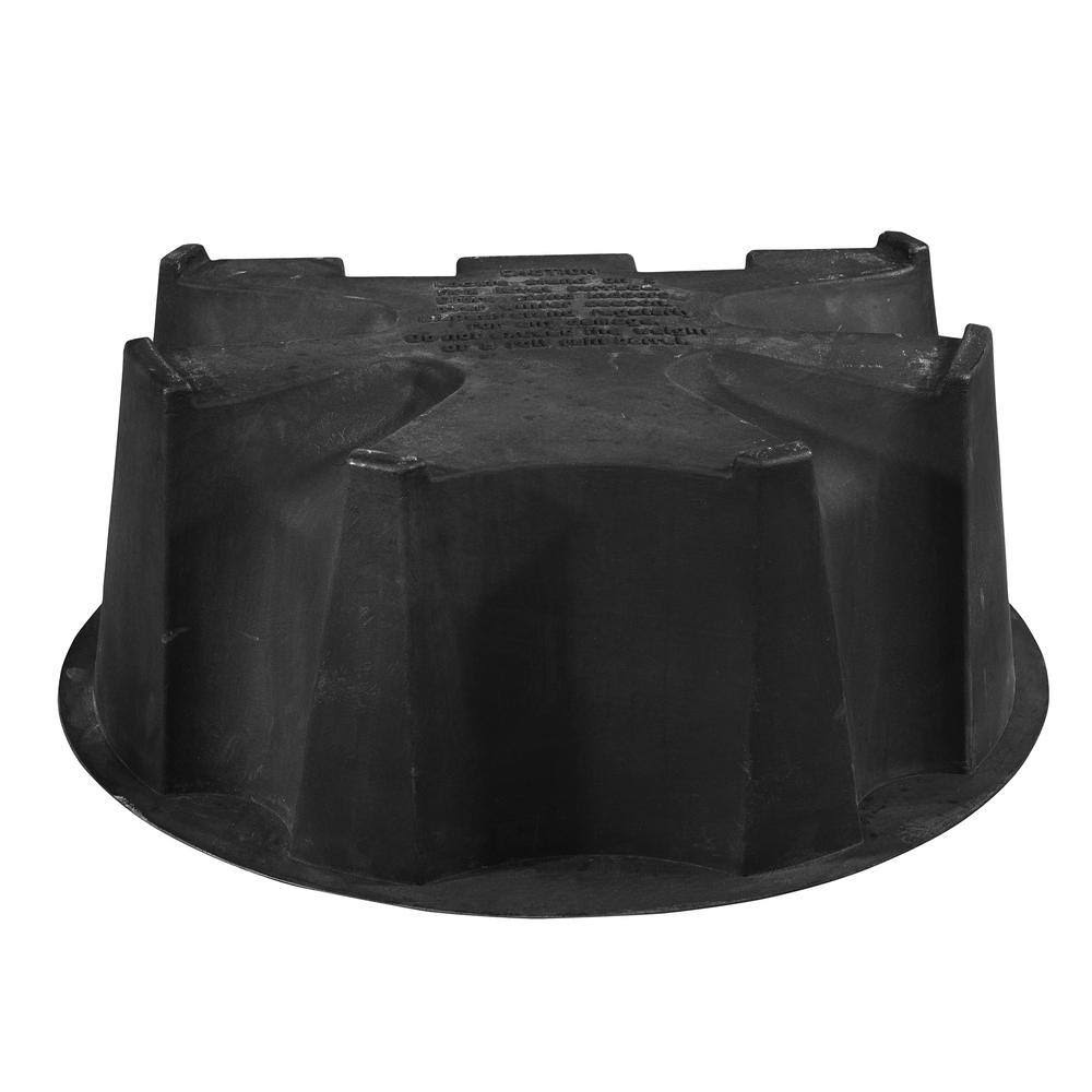 RTS Home Accents 50 Gal. Rain Barrel Black Stand