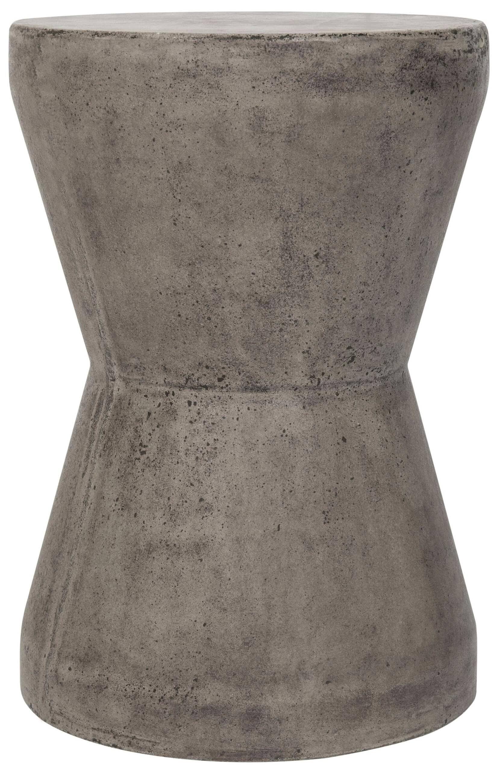 Safavieh Torre Round Outdoor End Table 12.2-in W x 12.3-in L