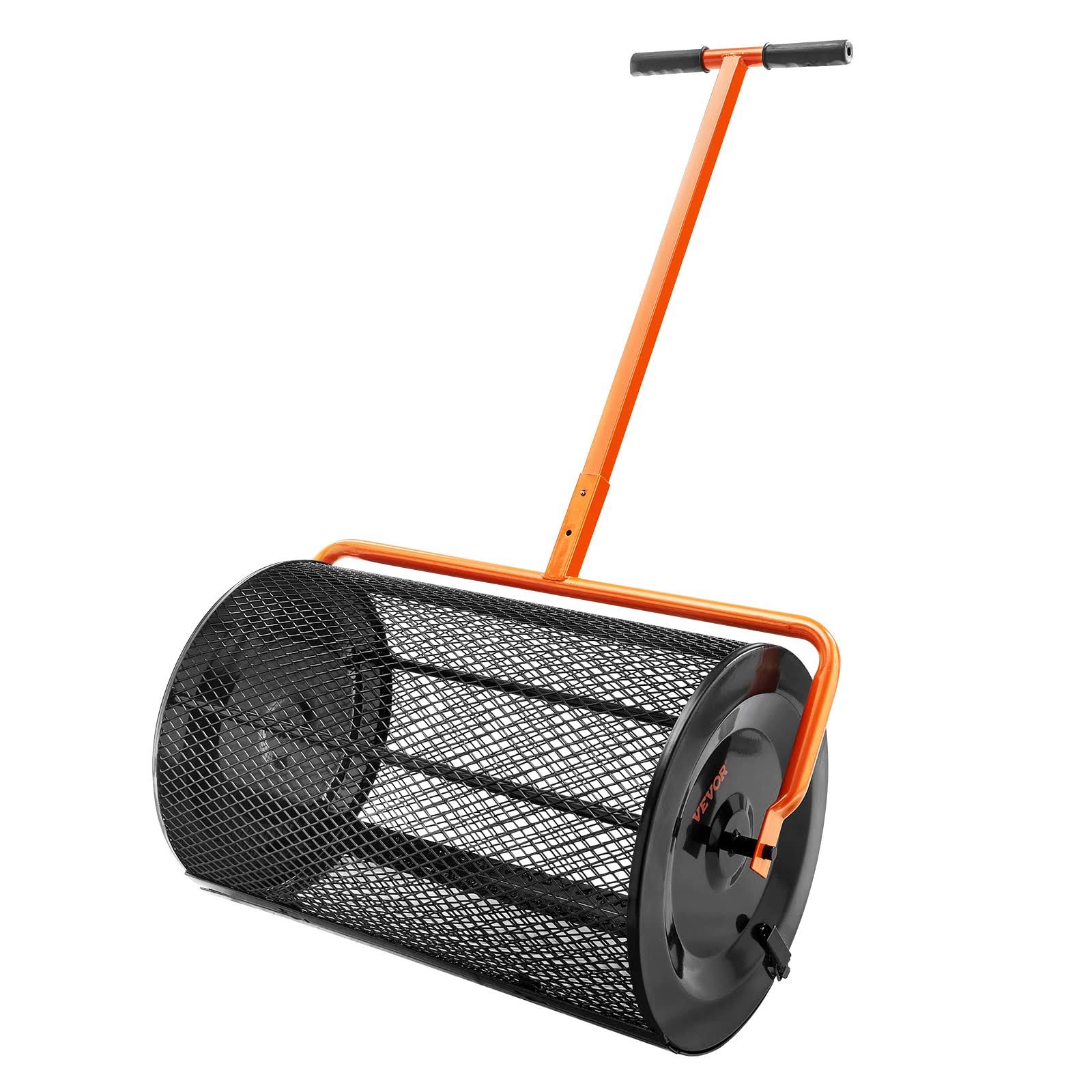 VEVOR Compost Spreader, 24.4-25.6  Height Adjustable Handle, 24  Wide