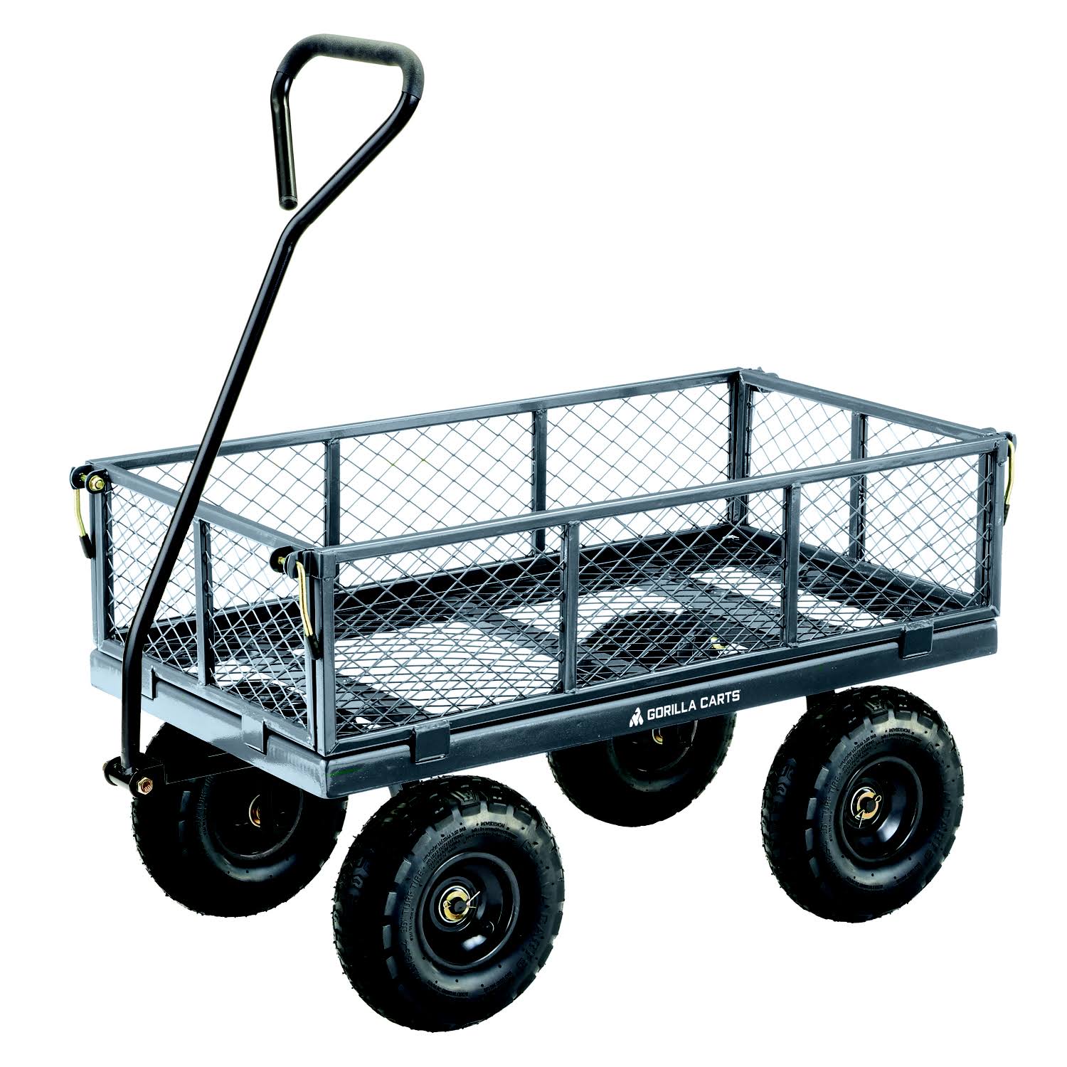 Gorilla Carts Steel Utility Cart 600 lb. cap.