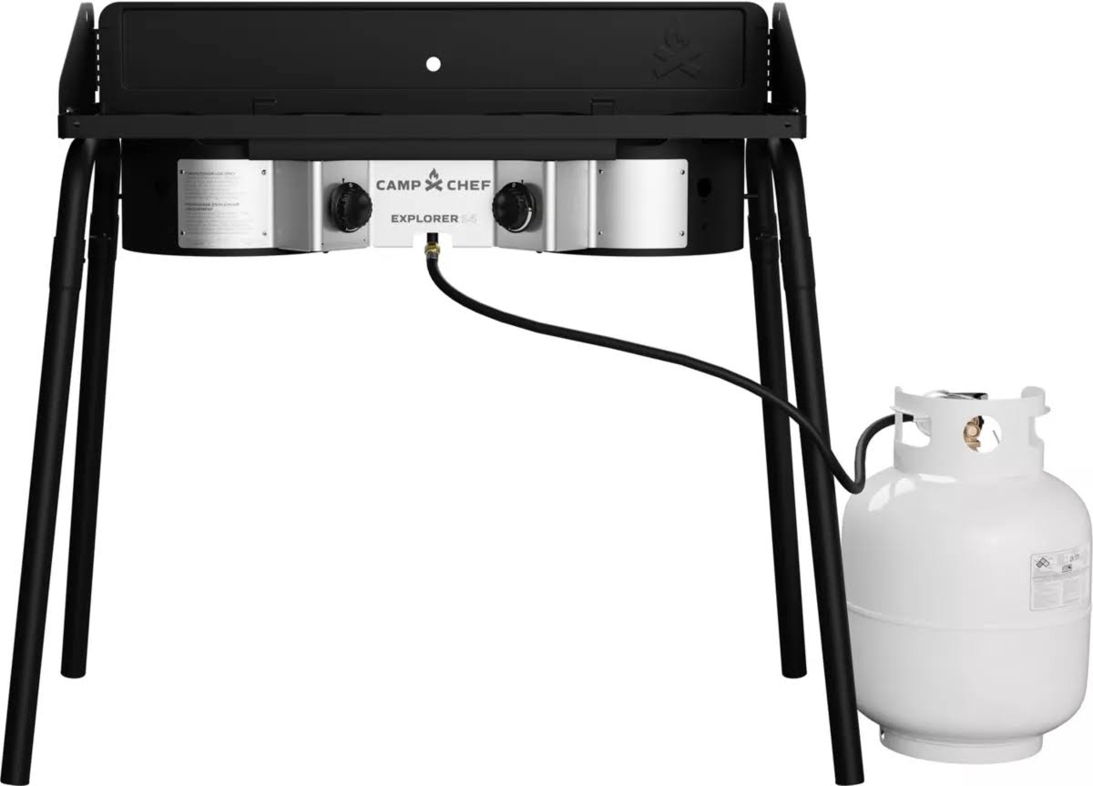 Camp Chef Explorer 14 Deluxe Face Plate 2 Burner Stove