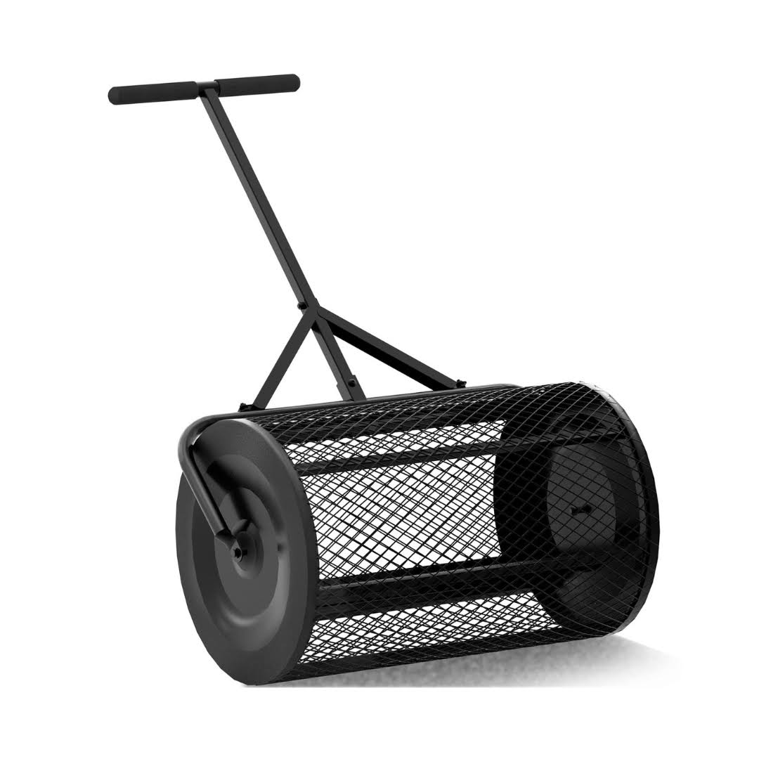 Walensee 24 Inch Compost Spreader Peat Moss Spreader
