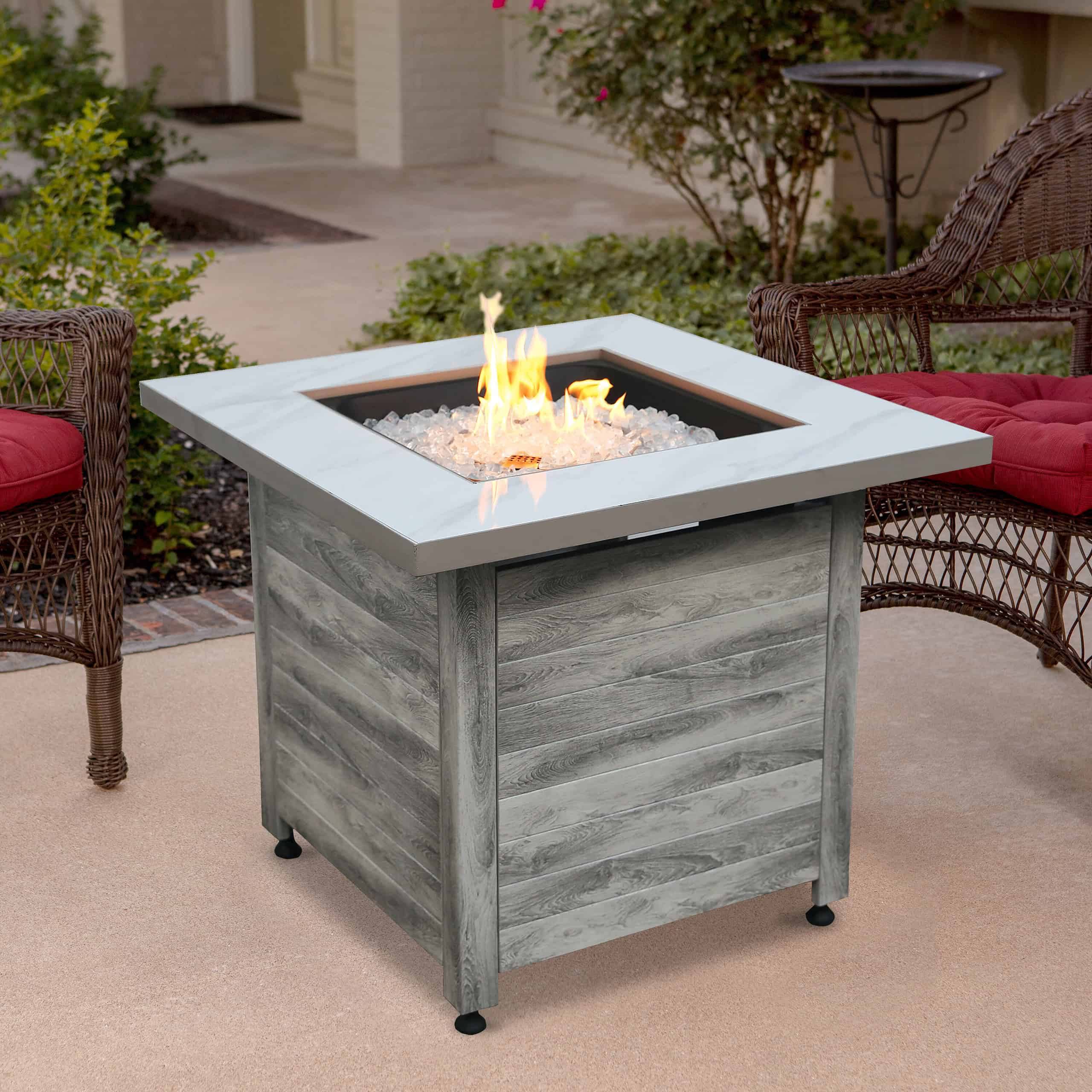 Chesapeake Steel Propane Fire Pit Table