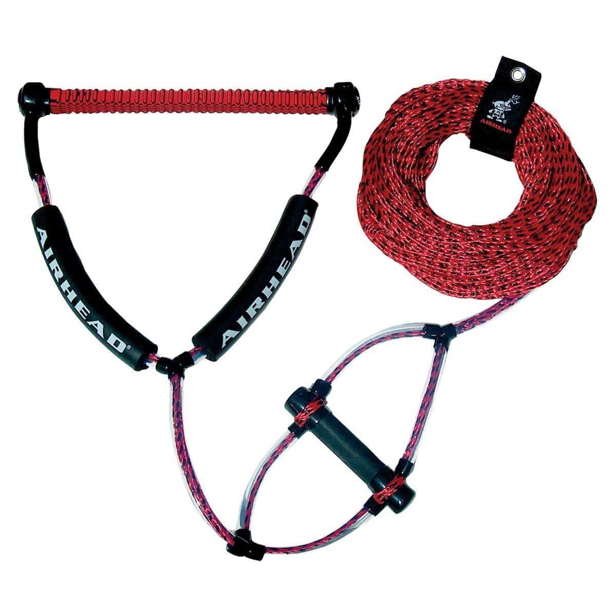 AHWR-2 Wakeboard Rope with Phat Grip   Red